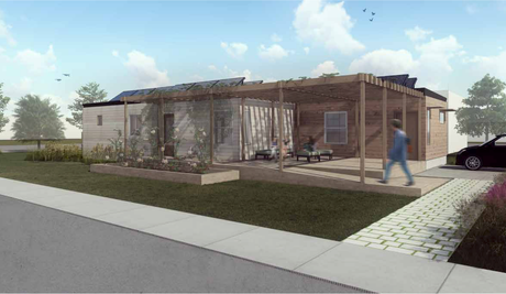 Cheering on University of Illinois Students in the Illinois Solar Decathlon