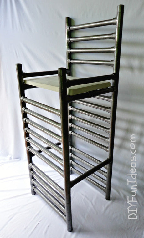 How to Make a DIY PVC Kitchen Bar Stool