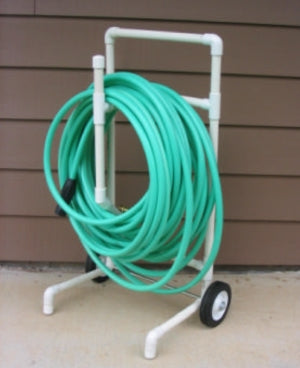 DIY PVC Water Hose Caddy