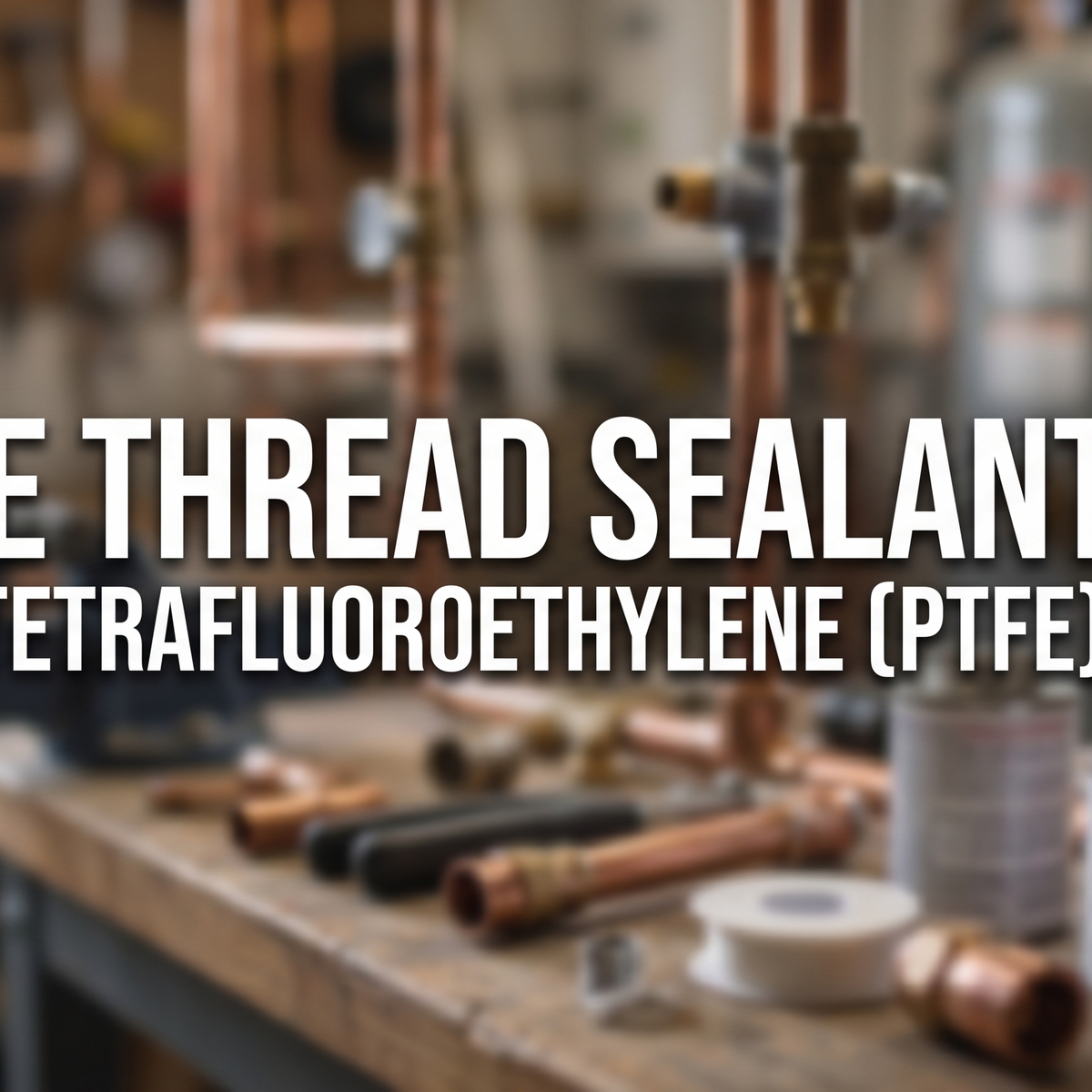 Pipe Thread Sealant vs Polytetrafluoroethylene (PTFE) Tape