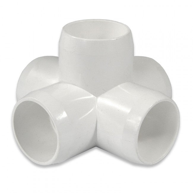 1-1/4" PVC 5-WAY Furniture Fitting