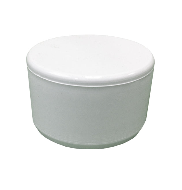 1" PVC End Cap - Furniture Grade