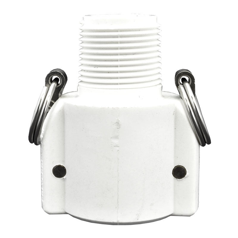 1"Polypropylene Camlock Coupling - Female Coupler x MNPT