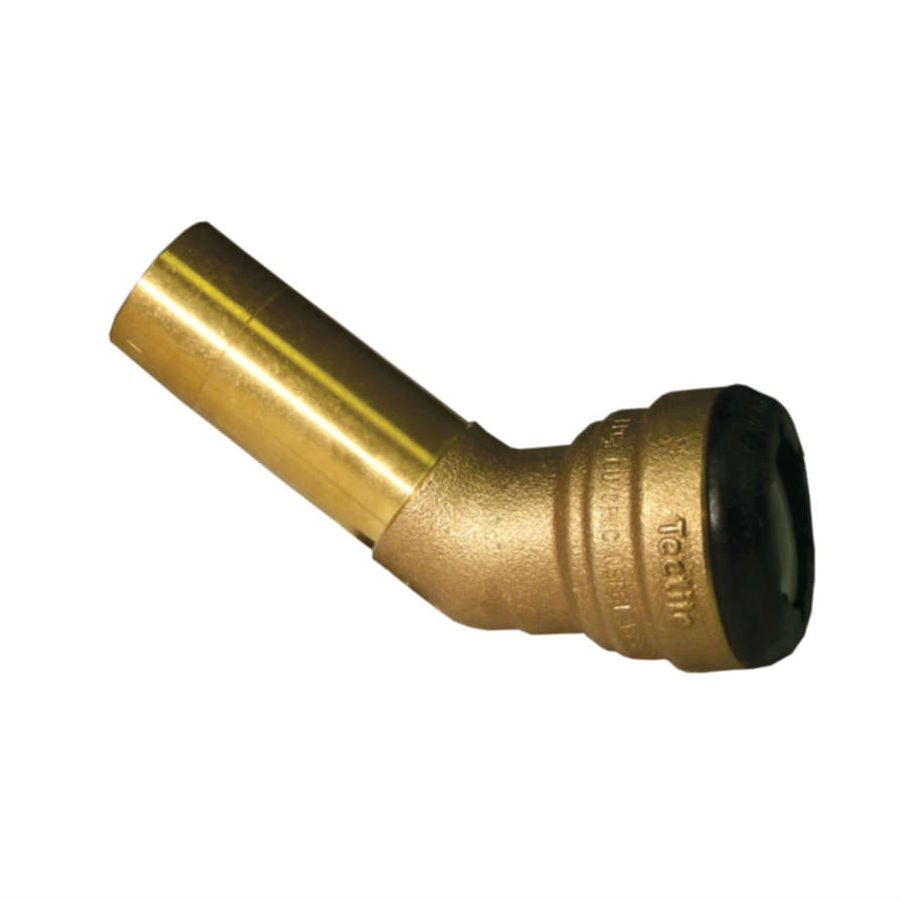 10188114 1-1/2" Brass Push Fit 45 Degree Street Elbow