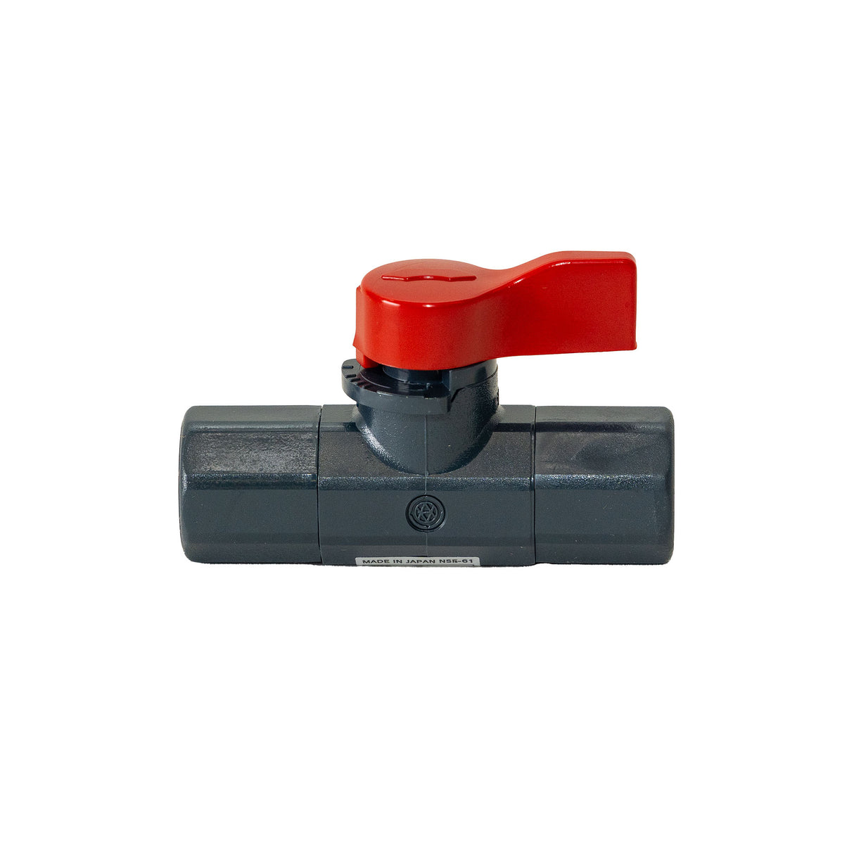 Asahi/America 1076002 1/4 in PVC Labcock Ball Valves Female Thread x Female Thread EPDM Seal