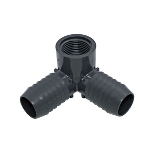 1" x  1" x  1/2"  Side Outlet Elbow Insert x Insert x FPT (1414-130)