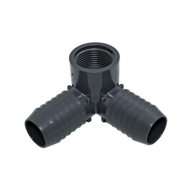 1" x  1" x 3/4"  Side Outlet Elbow Insert x Insert x FPT (1414-131)