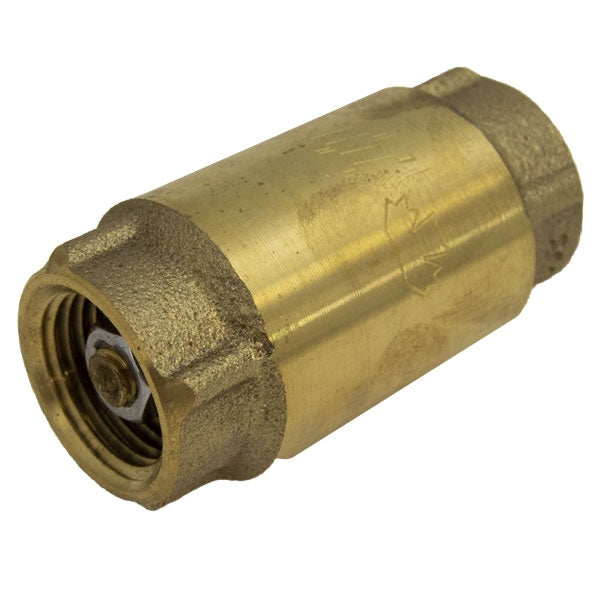 Boshart 3/4" Brass Check Valve, Lead Free (17YBCV075NL) -2