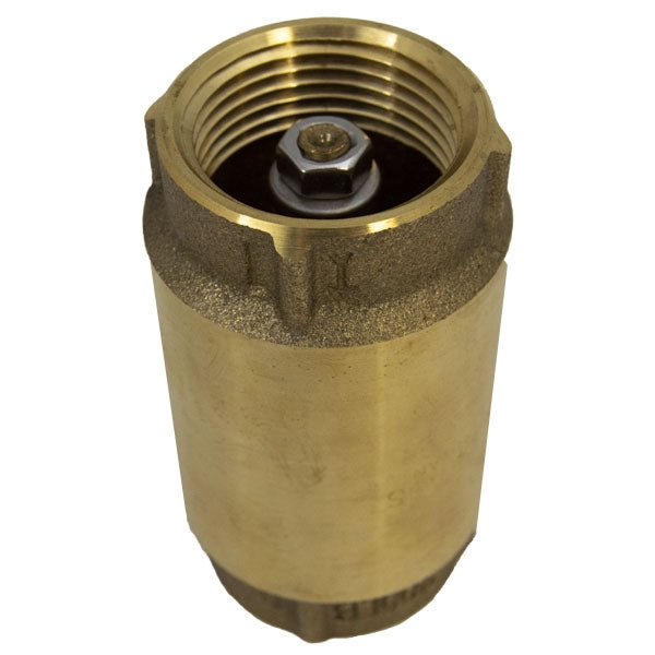 Boshart 1" Brass Check Valve, Lead Free (17YBCV100NL) -1