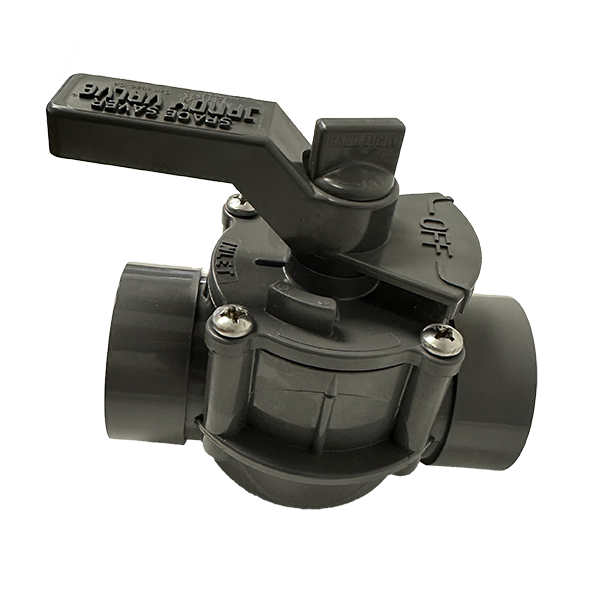 2 Port 1-1/2" - 2" CPVC Jandy Valve, Positive Seal (3407)