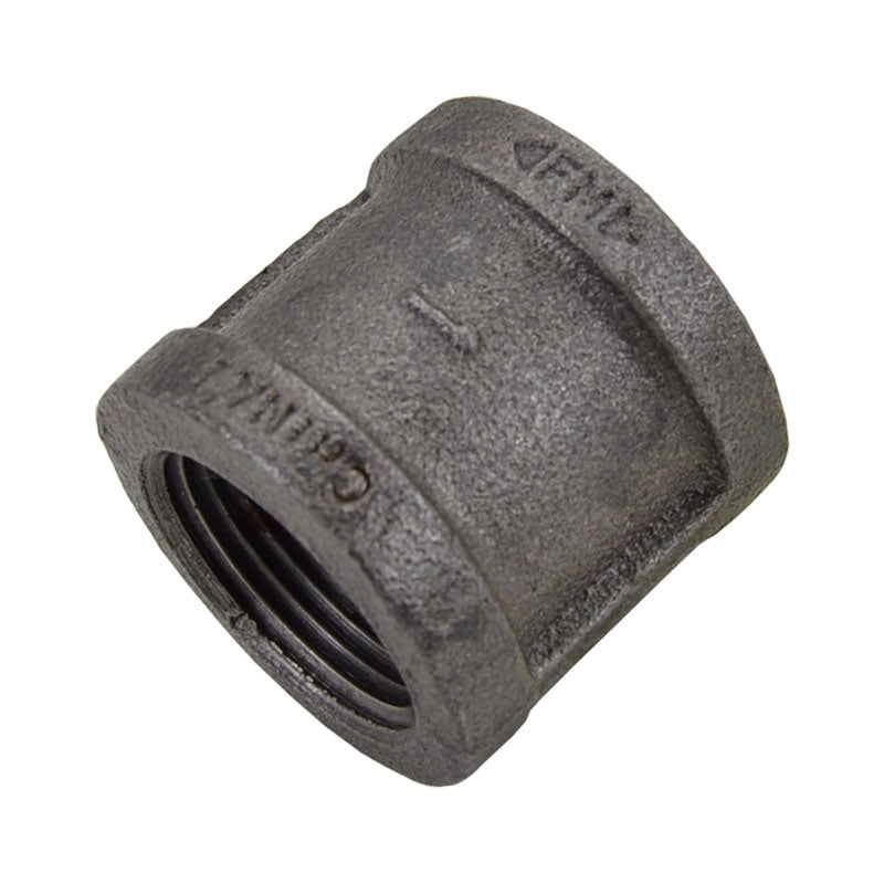 1" Black Malleable Iron Manchon Coupling (35006)
