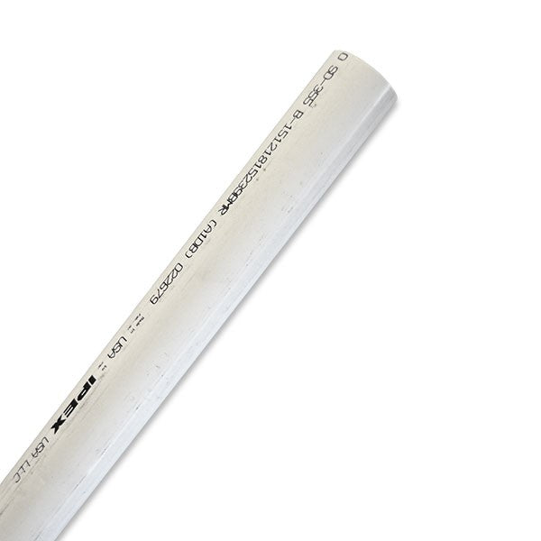 2 inch Schedule 40 PVC Pipe - 5 Foot Length