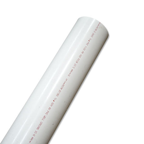 10" Schedule 40 PVC Pipe - White