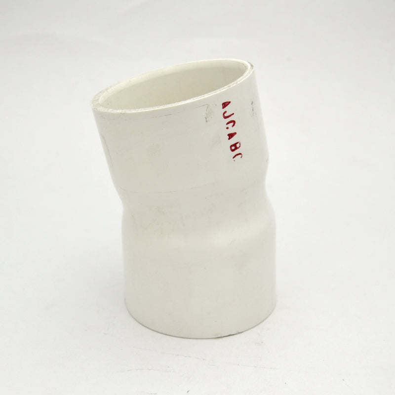 2" schedule 40 pvc 11-1/4 fabricated elbow fitting