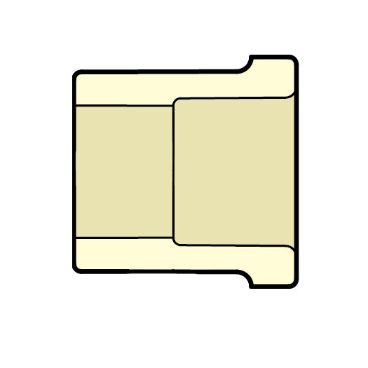 4140-020 2" IPS to CTS CPVC Transition Bushing