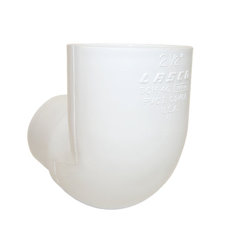 2-1/2" x 2" Schedule 40 Reducing Elbow Slip(SP) x Slip - Back