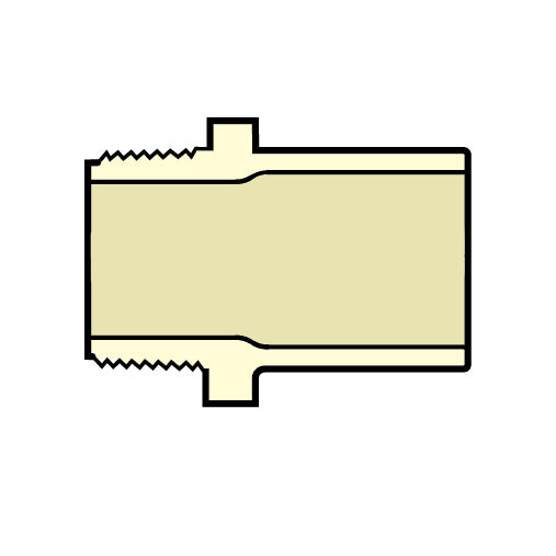 4161-005 1/2" CTS CPVC Male Adapter Spigot