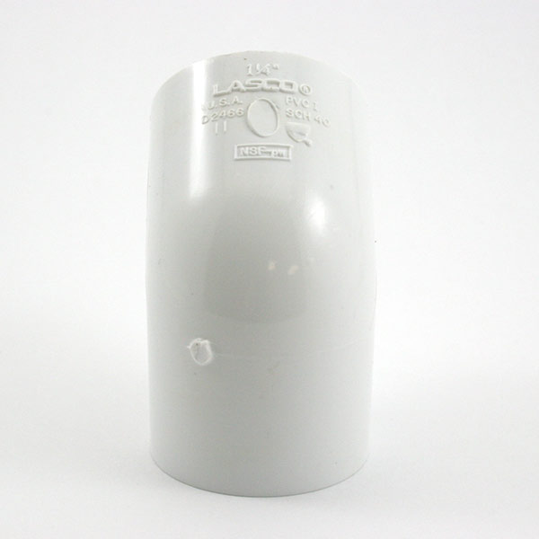 1-1/4" Sch 40 PVC 45 Elbow Soc 417-012