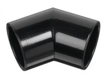 2" Black Sch 40 PVC 45 Elbow - Socket (417-020B)