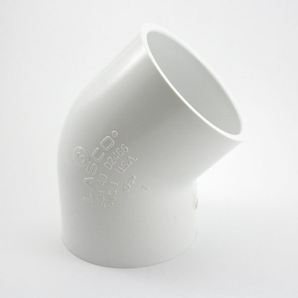 3" Sch 40 PVC 45 Elbow Soc 417-030