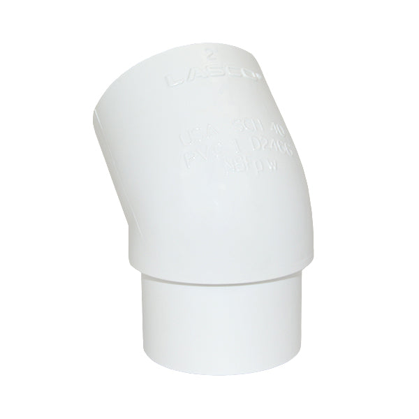 2" Schedule 40 45-Degree Street Elbow SP x Slip - Upright