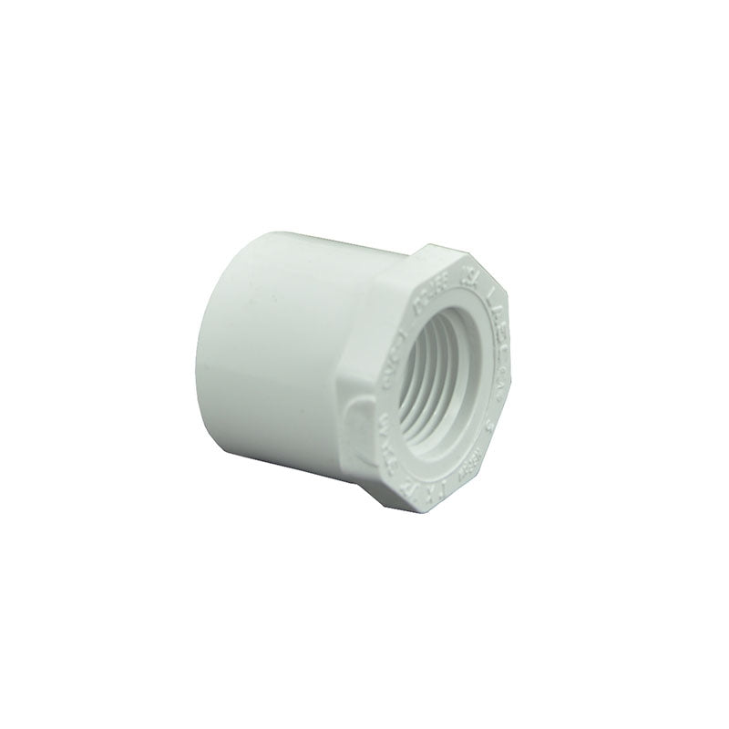 1" x 1/2" Schedule 40 PVC Reducer Bushing