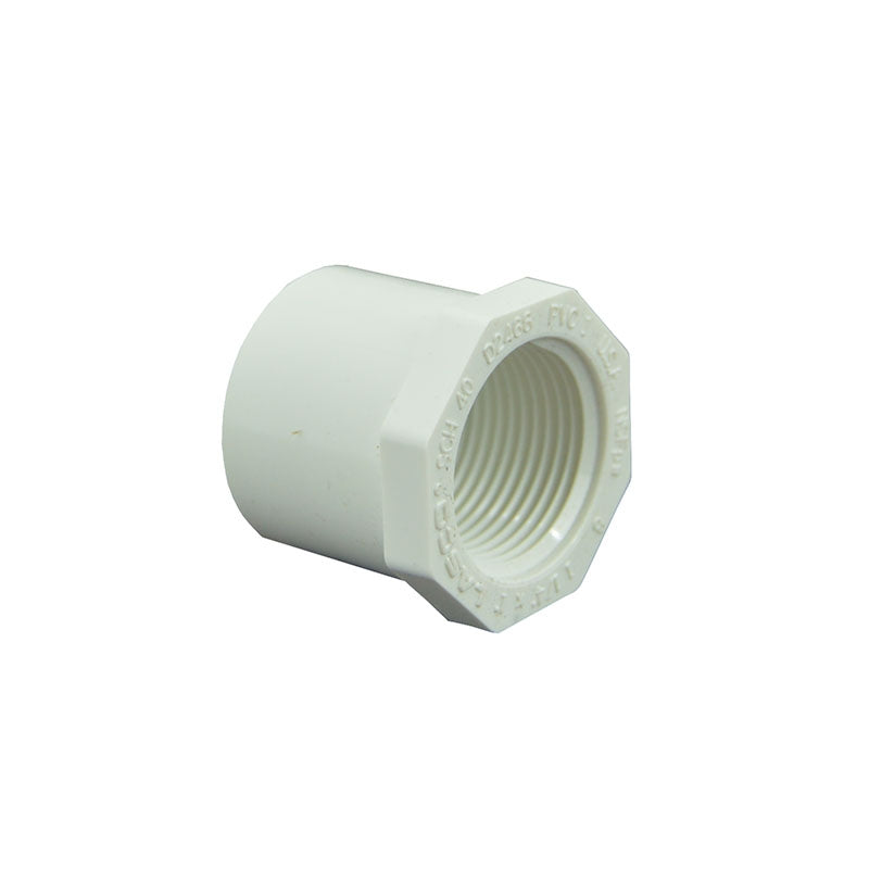 1-1/4" x 1" Schedule 40 PVC Reducer Bushing