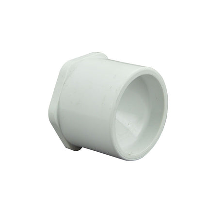 1-1/2" x 1/4" Sch 40 PVC Reducer Bushing Flush Style
