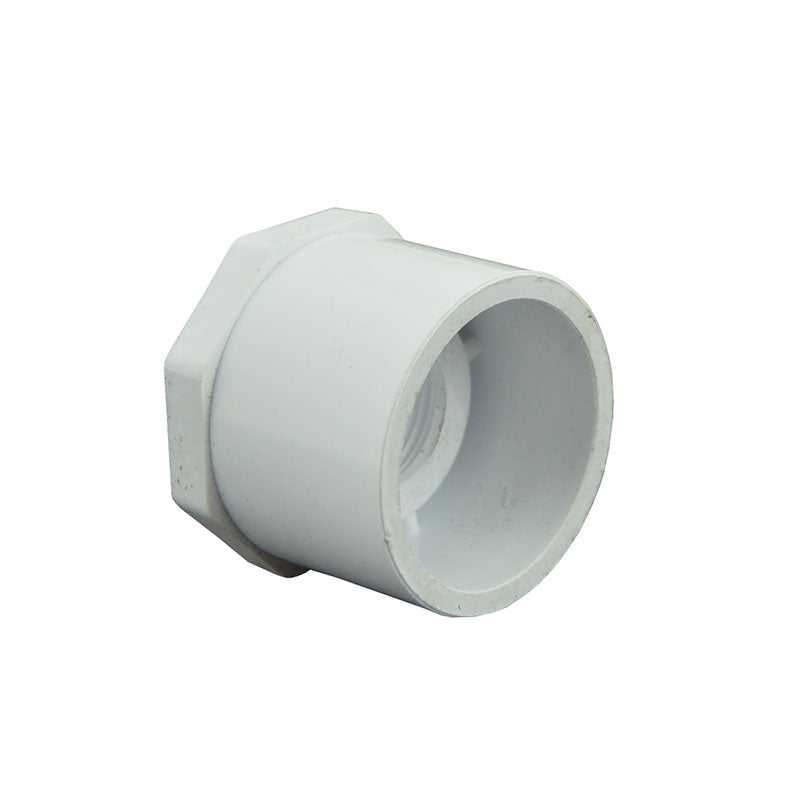 1-1/2" x 3/4" Schedule 40 PVC Reducer Bushing