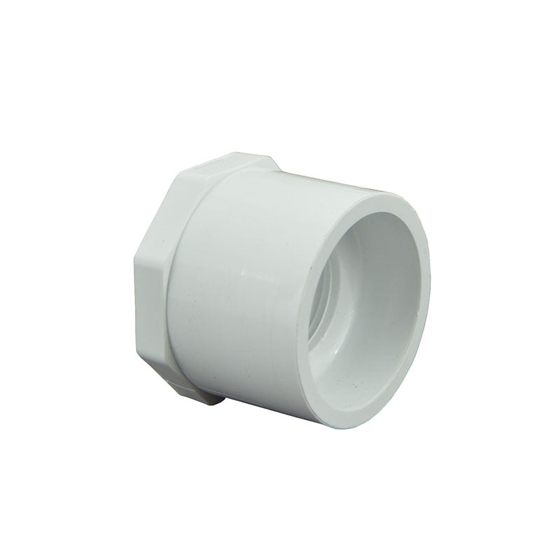 1-1/2" x 1" Schedule 40 PVC Reducer Bushing