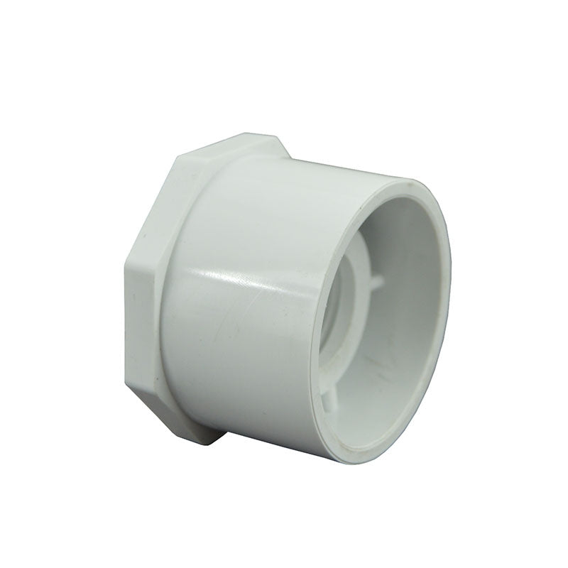 2" x 1" Sch 40 PVC Reducer Bushing Flush Style