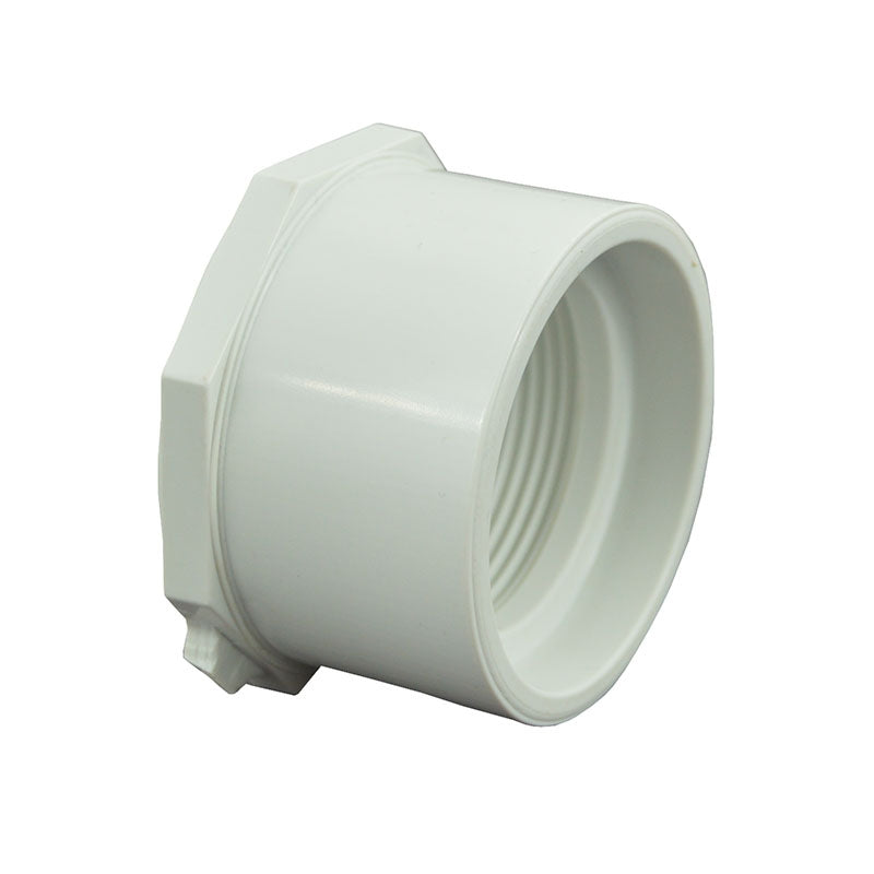 2" x 1-1/2" Sch 40 PVC Reducer Bushing Flush Style