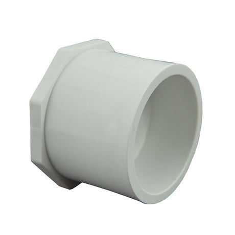 2-1/2" x 1" Sch 40 PVC Reducer Bushing Flush Style