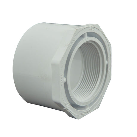 3" x 2" Sch 40 PVC Reducer Bushing Flush Style