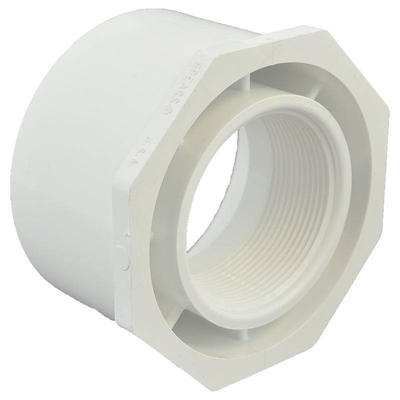 5" x 3" Sch 40 PVC Reducer Bushing Flush Style