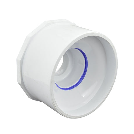 6" x 2" Sch 40 PVC Reducer Bushing Flush Style