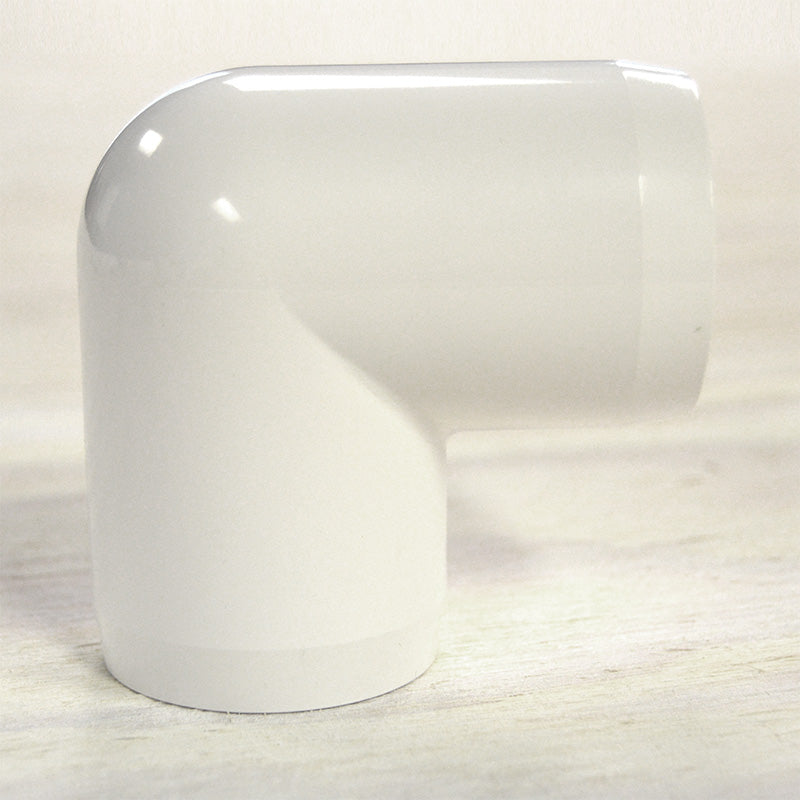 1-1/4 inch Furniture Elbow - Side View