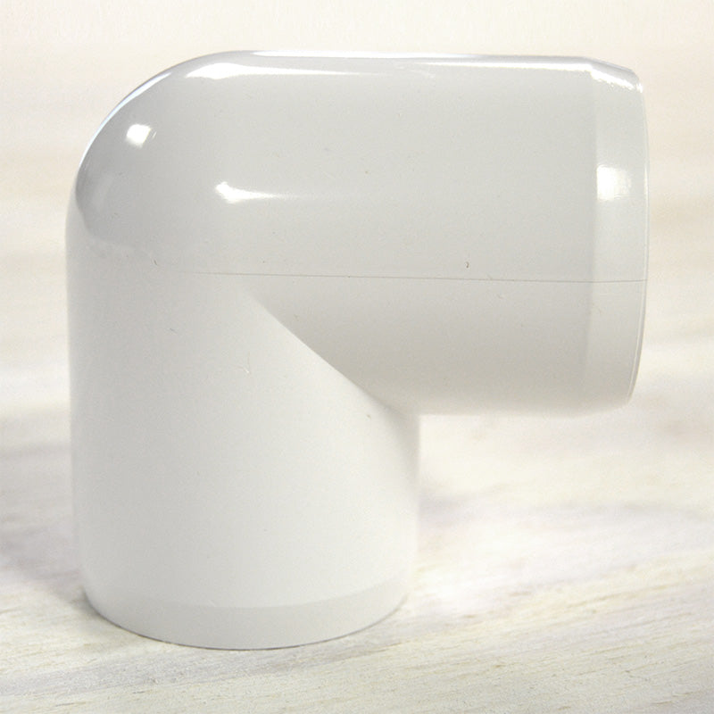 1-1/2 inch Furniture Elbow - Side View