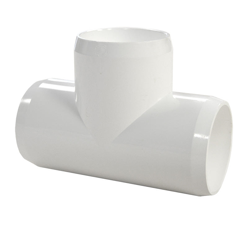 1-1/2" PVC Tee - Furniture Grade