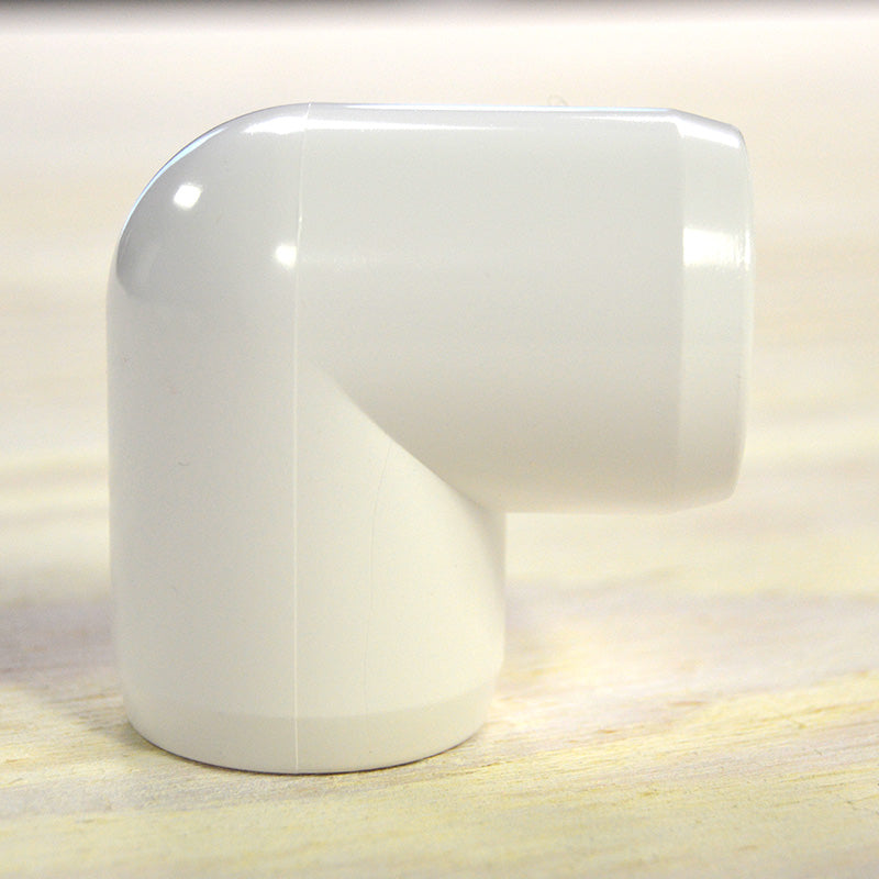 1 inch Furniture Elbow - Side View