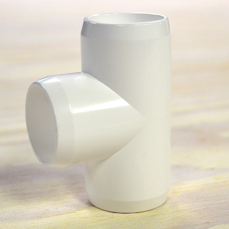 1" PVC Tee - Furniture Grade