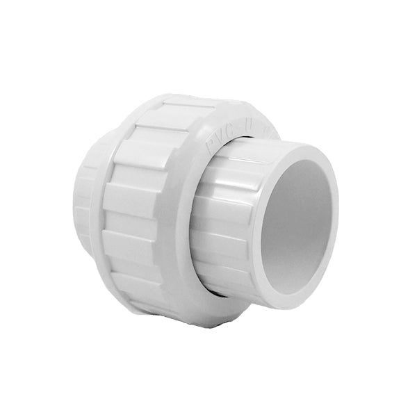 1-1/4" Sch 40 PVC Union - Soc w/ Buna-N O-ring Seal 457-012