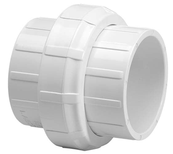 PVC Union Soc w/ Buna-N O-ring Seal