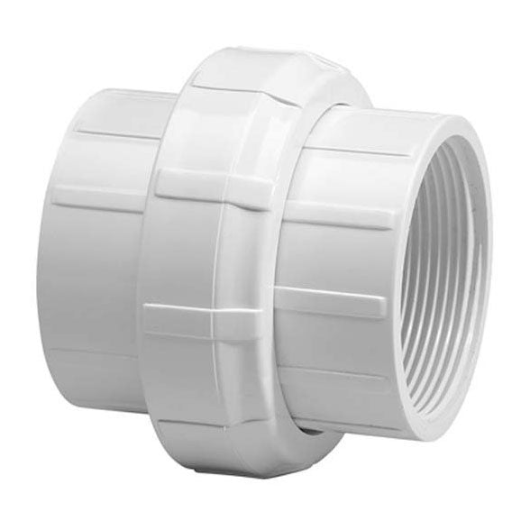4" Schedule 40 PVC Union - Threaded