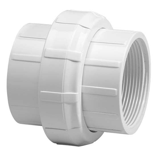 6" Schedule 40 PVC Union - Threaded