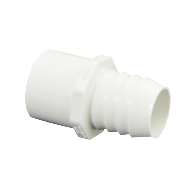 1-1/4" x 1-1/4" x 1" Sch 40 PVC Insert Adapter
