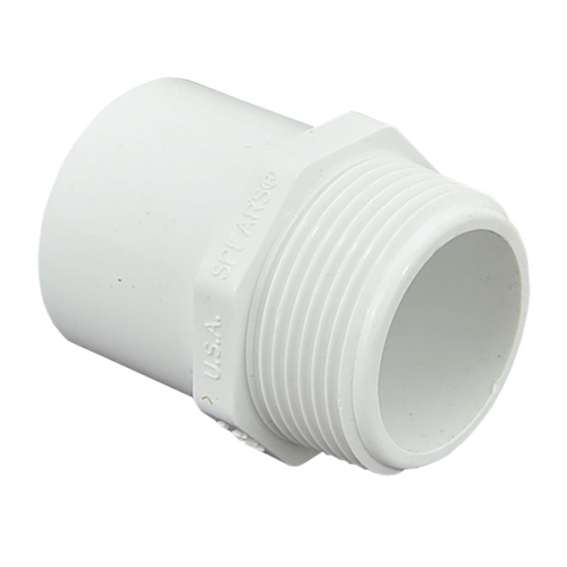 1-1/4" Sch 40 PVC Male Adapter