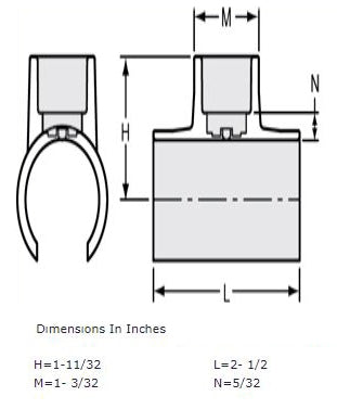 1/2" PVC SnapTee Specs