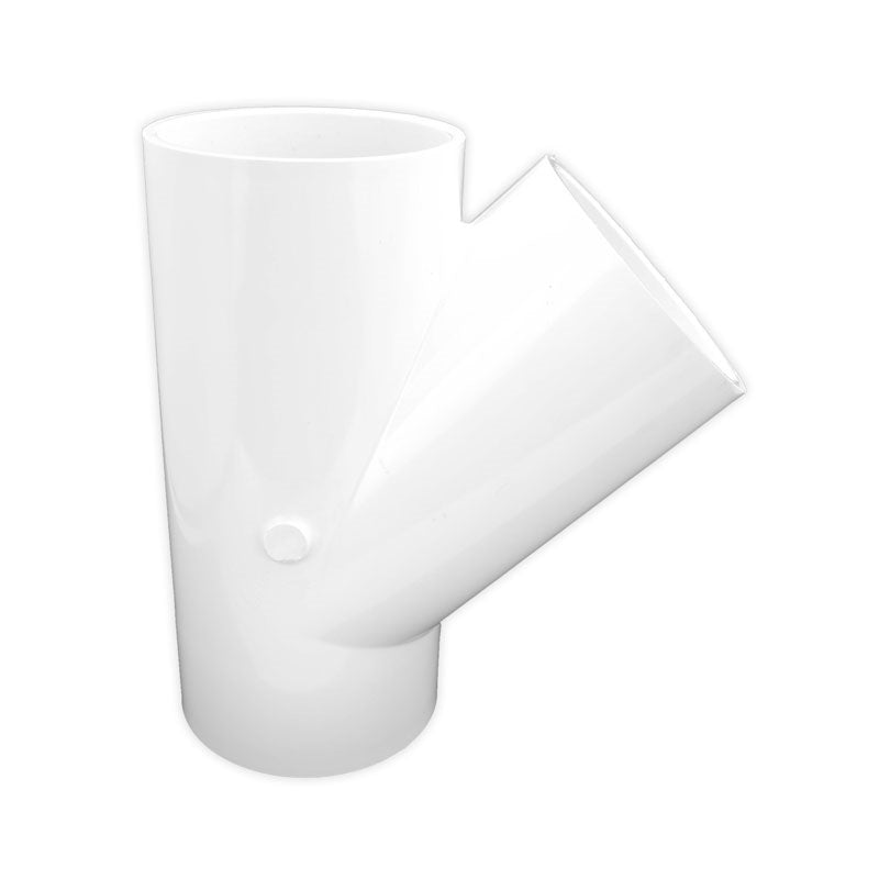4 Inch Schedule 40 PVC Wye Fitting