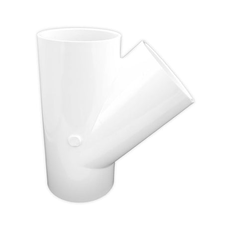 4 Inch Schedule 40 PVC Wye Fitting